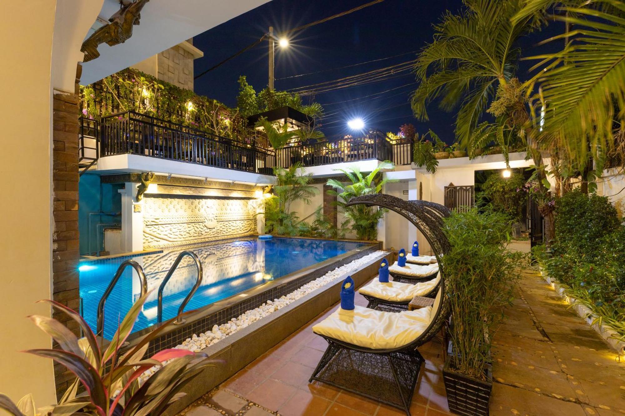 The Five Senses Boutique Hotel Siem Reap Dış mekan fotoğraf
